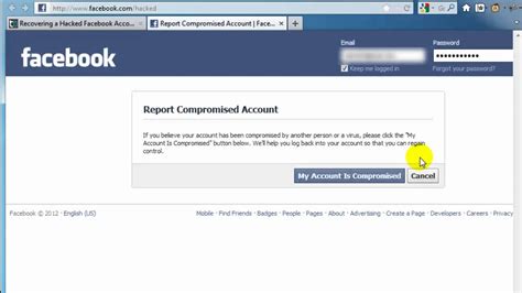 fix   facebook account   hacked