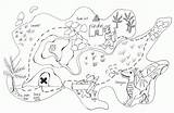Coloring Treasure Map Pirate Printable Pages Kids Pete Cat Worksheet Library Comments Clipart Coloringhome Popular Line sketch template
