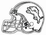 Coloring Helmet Lions Detroit Pages Football Logo Kids Broncos Panthers Drawing Redskins Lion Colts Carolina Lsu Denver Michigan Printable Color sketch template
