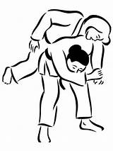 Judo Ausmalbilder Opponent Throwing ähnliche Q1 Doghousemusic sketch template