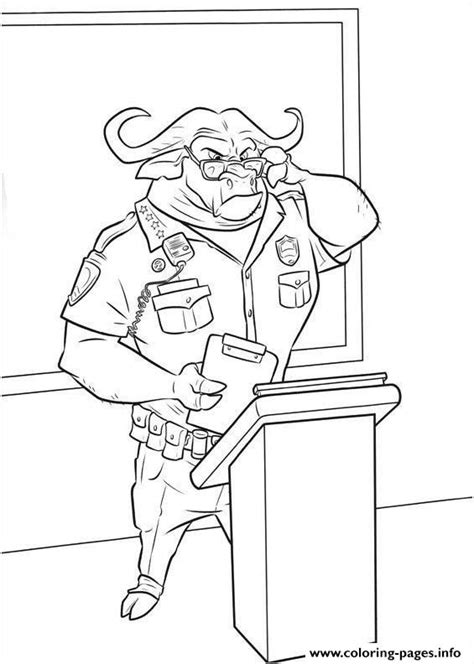 print zootopia  coloring pages zootopia coloring pages coloring