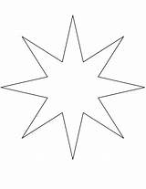 Colorare Stelle Punte Disegno Estrella Estrellas Puntas Supercoloring sketch template