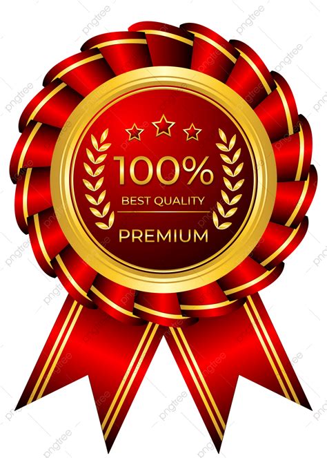badge premium quality vector hd images gold badges premium quality