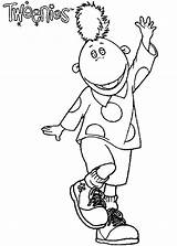 Tweenies Pages Jake Move Coloring Dance Print Button Using Grab Feel Could Also Size sketch template