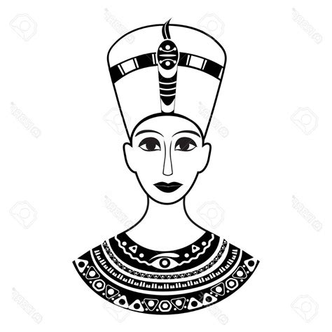 Queen Nefertiti Drawing At Getdrawings Free Download