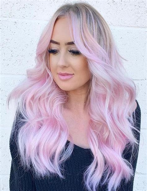 Pink Balayage Hairstyles And Hair Color Highlights For 2019