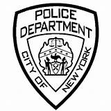 Nypd Logo Symbol Transparent Clip Logos Ery sketch template