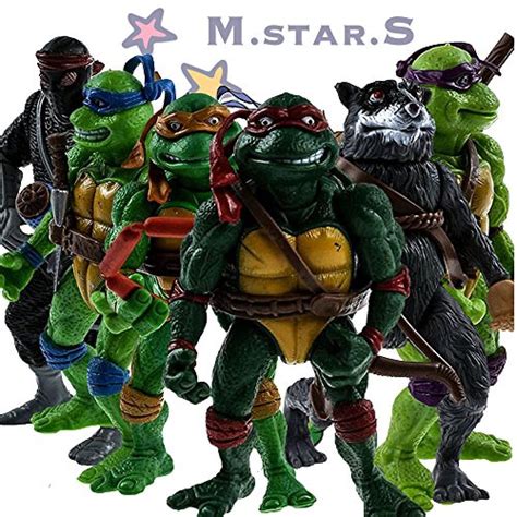 pcs teenage mutant ninja turtles action figures classic collection toys set boy  giant deals