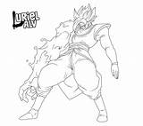 Dragon Desenhos Zamasu Colorir sketch template