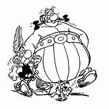 Asterix Obelix Kleurplaten sketch template