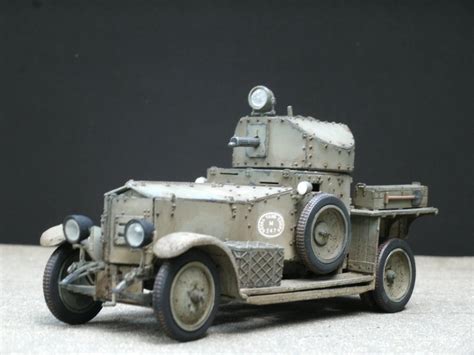 rolls royce british armoured car pattern  mki