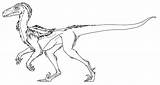 Raptor Coloring Pages Deinonychus Dinosaur Velociraptor Printable Drawing Jurassic Dino Blue Park Kavik Drawings Getcolorings Printables Getdrawings Outline Deviantart Spinosaurus sketch template