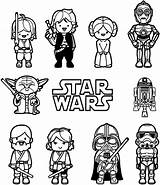 Coloring Lego Pages Ren Kylo Wars Star sketch template