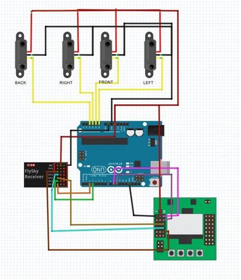 quadcopter collision avoidance  sharp ir sensors diy drone projects simple arduino