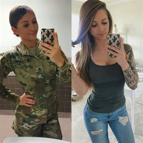 Girls With And Without Uniform 37 Pics