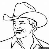 Strait George Coloring Pages Thecolor Brooks Garth Online Color Drawings Line Patterns Music Wolf Burning Wood Scroll Saw Ha sketch template