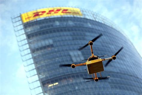dhl   deliveries  drone  germany   york times