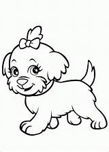Coloring Pages Pets Pet Cute Puppy Kids sketch template