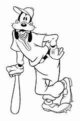 Coloring Disney Pages Goofy Characters Character Goody sketch template