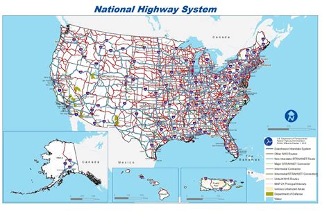 interstate highway system os  mapporn