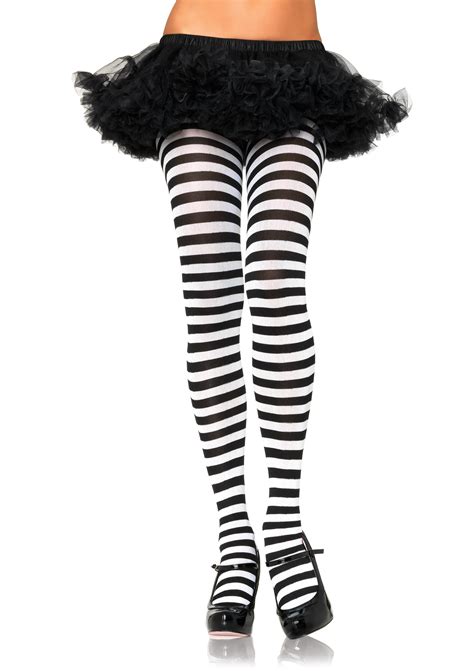 vertical striped tights 9172 nightshade corsets