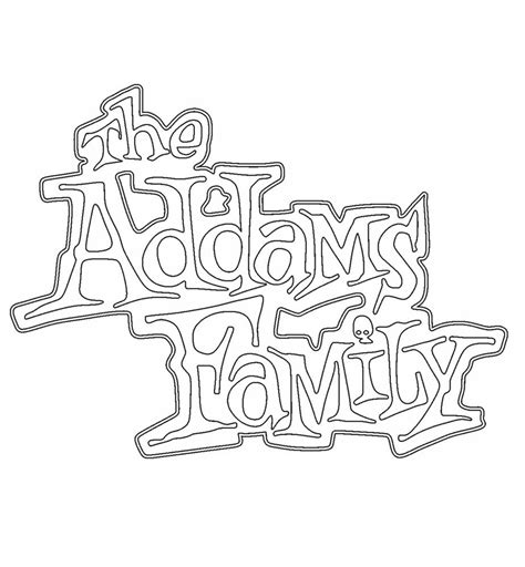 addams family coloring pages  kods coloring pages
