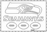 Seahawks Seattle Coloring Logo Pages Football Seahawk Kids Template Printable Seatle Print Improve Imagination Read Search Choose Board sketch template