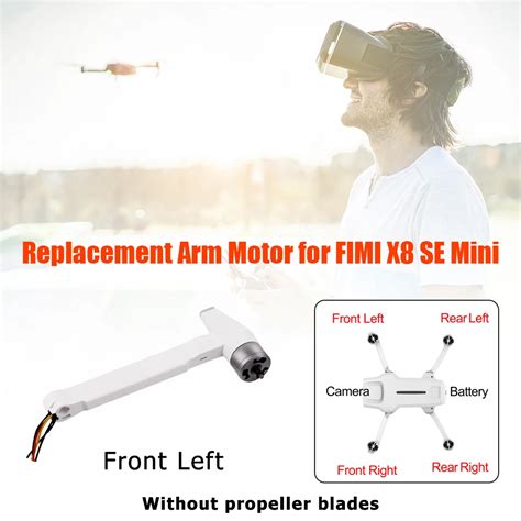 fimi xse mini motor arm drone arm spare part replacement leftrightfrontback drone