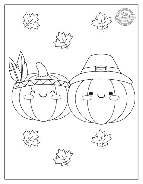 printable thanksgiving coloring pages  preschool kids kids