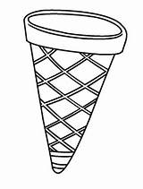 Cone Ice Cream Coloring Pages Printable Template Kids Color Drawing Sheets Cool2bkids Print Scoops Getcolorings Templates Popular sketch template