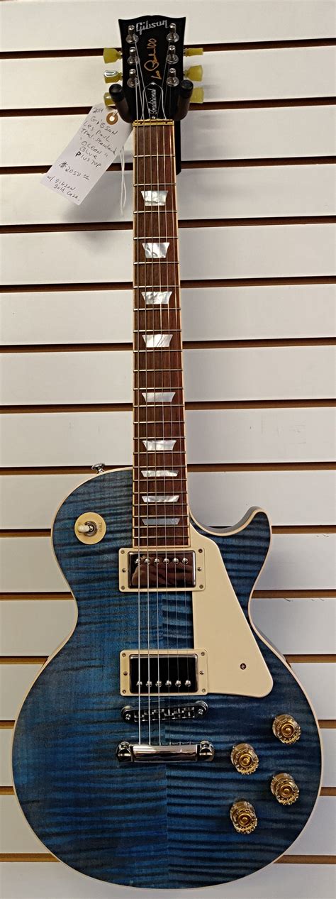 gibson les paul standard traditional ocean blue  model grass roots  store