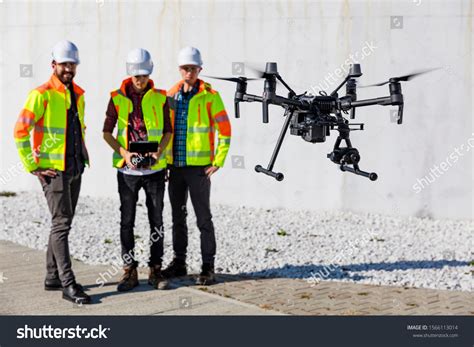 industrial drone operators  work site stock photo  shutterstock