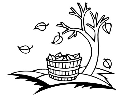 fall leaves coloring pages