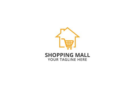shopping mall logo template branding logo templates creative market