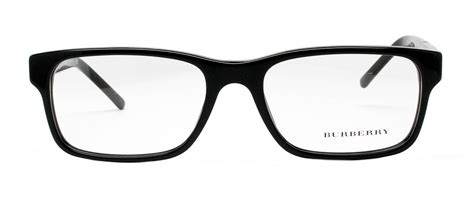 Burberry Be2150 Black Thin Square Frame Glasses For Men