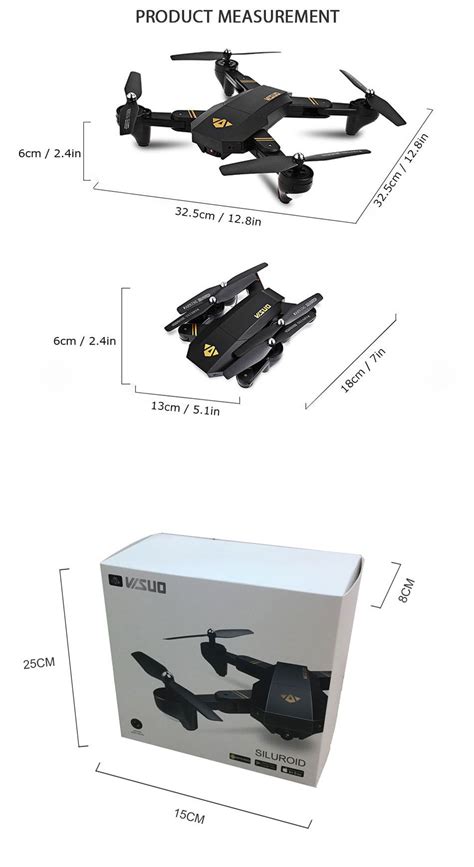 rc dron visuo xsw xshw mini foldable selfie drone  wifi fpv mp  mp camera