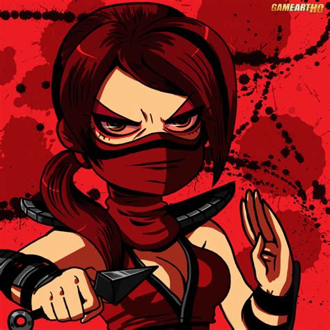Skarlet From Mk Infos And Art About The Wild Female Ninja Game Art Hq