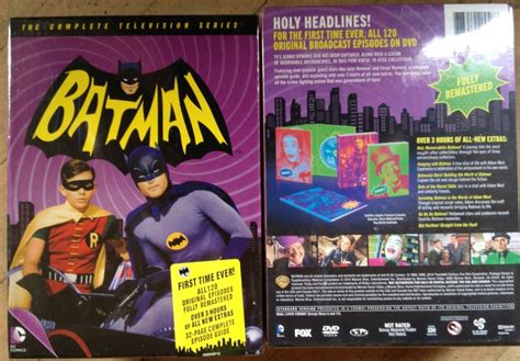 batman  complete television series dvd   disc box set