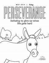 Perseverance sketch template