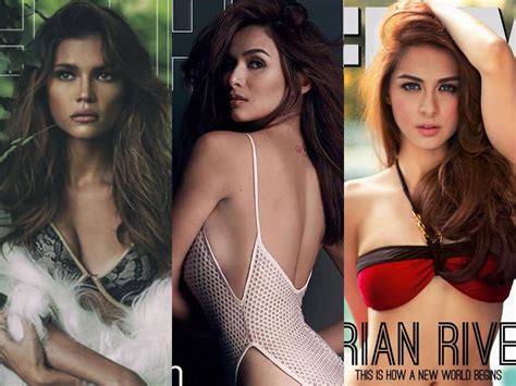 The Kapuso Stars In The Top 10 Of Fhms Ongoing Sexiest Women Poll