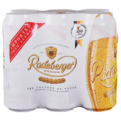 radeberger german pilsner pk  oz cans applejack