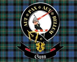 gunn clan highland flags banners  flags banners
