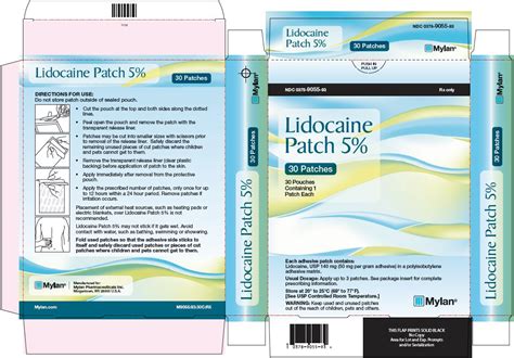 lidocaine mylan pharmaceuticals  fda package insert page