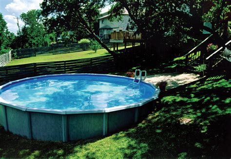 ground pool  sloped backyard swimming pool ideas