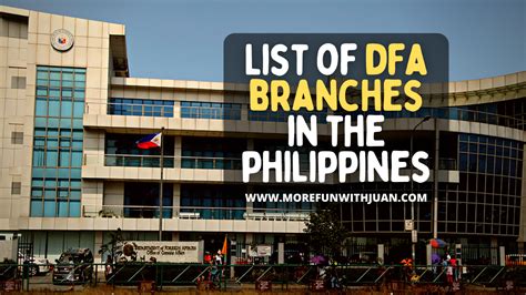 guide  dfa branches appointment  philippine passport
