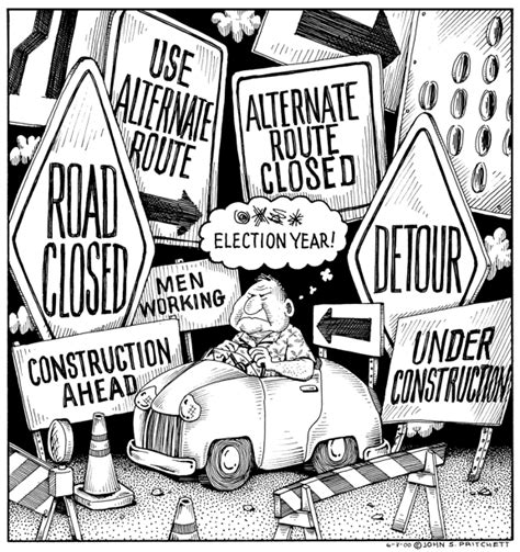 Election Year Road Work Traffic Highway Construction