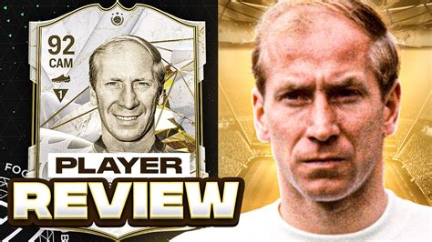 Icon Bobby Charlton Player Review Fc24 Youtube