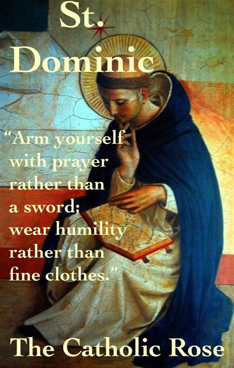 St Dominic Quote The Saints Are In The House St John Paul Ii Catholic