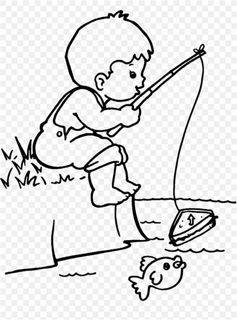 colouring pages coloring book fisherman drawing image png xpx