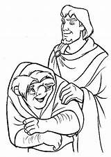 Dame Notre Hunchback Coloring Pages Coloringpages1001 sketch template